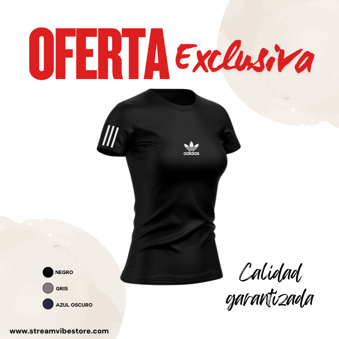 Pack X3 Referencias Camiseta para Dama 𐤏 ¡NUEVO DISEÑO!