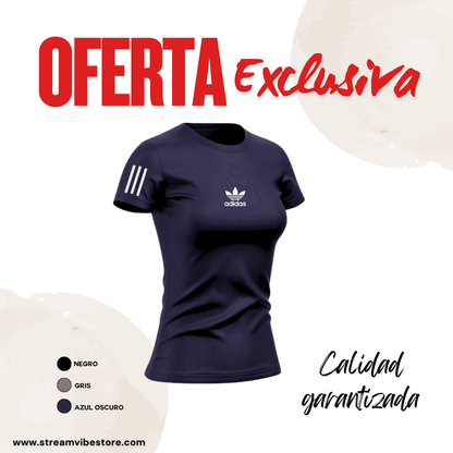 Pack X3 Referencias Camiseta para Dama 𐤏 ¡NUEVO DISEÑO!