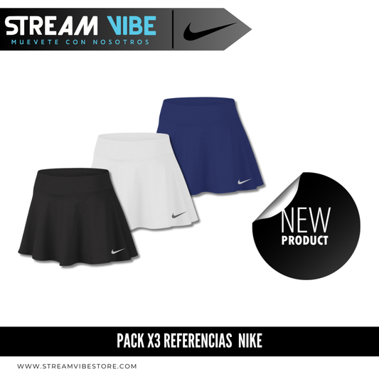 Pack X3 Referencias Falda Deportiva ●