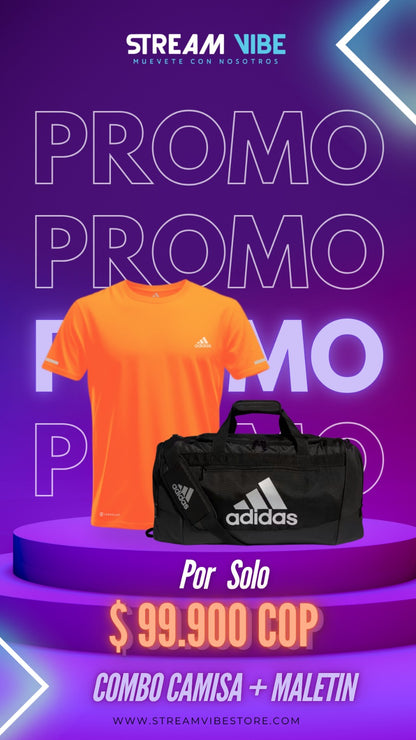 Pack X2 Referencias Camiseta Caballero + Bolso 𐤏