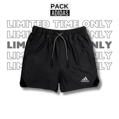 Pack X4 Referencias Combo Camiseta Caballero + Pantaloneta + Medias 𐤏